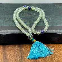 Load image into Gallery viewer, Prehnite with Lapis Mala

